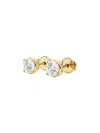 Saks Fifth Avenue Women's Build Your Own Collection 14k Gold & Natural Round Diamond Stud Earrings In Yellow Gold