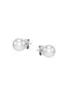 Saks Fifth Avenue Women's Build Your Own Collection 14k Gold Ball Stud Earrings In White Gold