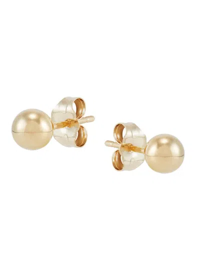 Saks Fifth Avenue Women's Build Your Own Collection 14k Gold Ball Stud Earrings In Yellow Gold