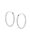 Saks Fifth Avenue Women's Build Your Own Collection 14k Gold Endless Hoop Earrings In White Gold