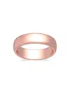 Saks Fifth Avenue Women's Build Your Own Collection 14k Rose Gold Band Ring In 5 Mm