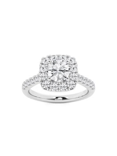 Saks Fifth Avenue Women's Build Your Own Collection 14k White Gold & 3 Tcw Natural Diamond Engagement Ring In 3 Tcw White Gold