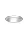 Saks Fifth Avenue Women's Build Your Own Collection 14k White Gold Band Ring In 3 Mm