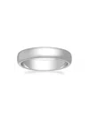 Saks Fifth Avenue Women's Build Your Own Collection 14k White Gold Band Ring In 4 Mm