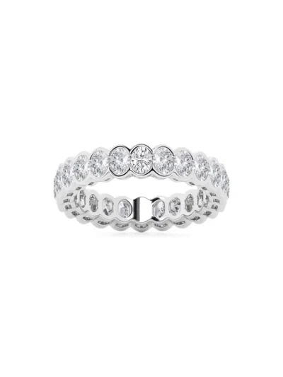 Saks Fifth Avenue Women's Build Your Own Collection 14k White Gold Lab Grown Diamond Channel Eternity Ring In 2 Tcw