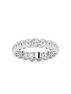 Saks Fifth Avenue Women's Build Your Own Collection 14k White Gold Lab Grown Diamond Channel Eternity Ring In 3 Tcw