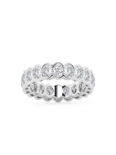 Saks Fifth Avenue Women's Build Your Own Collection 14k White Gold Lab Grown Diamond Channel Eternity Ring In 3 Tcw