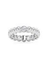 Saks Fifth Avenue Women's Build Your Own Collection 14k White Gold Lab Grown Diamond Channel Eternity Ring In 4 Tcw