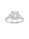Saks Fifth Avenue Women's Build Your Own Collection 14k White Gold Lab Grown Diamond Engagement Ring In 7 Tcw