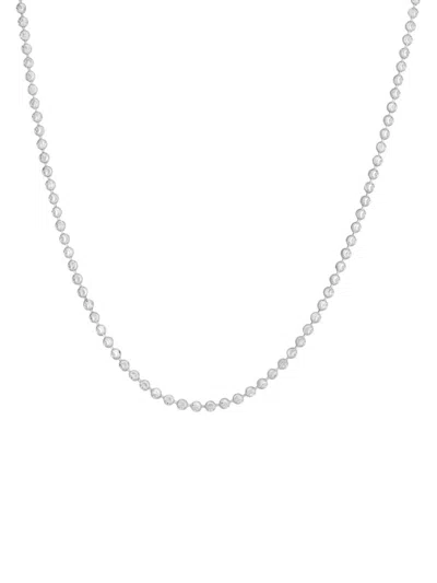 Saks Fifth Avenue Women's Build Your Own Collection 14k White Gold Moon Chain Necklace