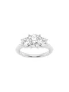 Saks Fifth Avenue Women's Build Your Own Collection 14k White Gold Three Stone Lab Grown Diamond Engagement Ring In 3 Tcw