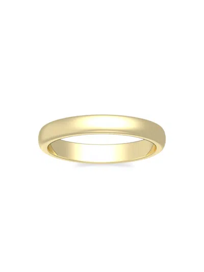 Saks Fifth Avenue Women's Build Your Own Collection 14k Yellow Gold Band Ring In 3 Mm