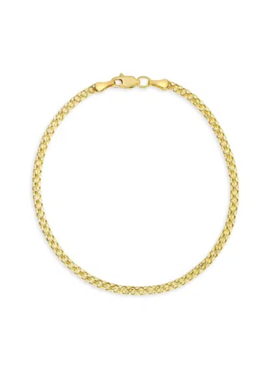 Saks Fifth Avenue Women's Build Your Own Collection 14k Yellow Gold Bismark Chain Bracelet In 4.7 Mm