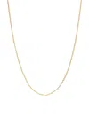 Saks Fifth Avenue Women's Build Your Own Collection 14k Yellow Gold Diamond Cut Cable Chain Necklace In 2.2mm Yellow Gold