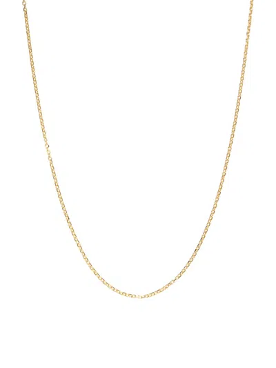 Saks Fifth Avenue Women's Build Your Own Collection 14k Yellow Gold Diamond Cut Cable Chain Necklace In 2.2mm Yellow Gold