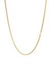 Saks Fifth Avenue Women's Build Your Own Collection 14k Yellow Gold Diamond Cut Cable Chain Necklace In 3.7mm Yellow Gold