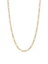 Saks Fifth Avenue Women's Build Your Own Collection 14k Yellow Gold Figaro Chain Necklace In 3.8 Mm