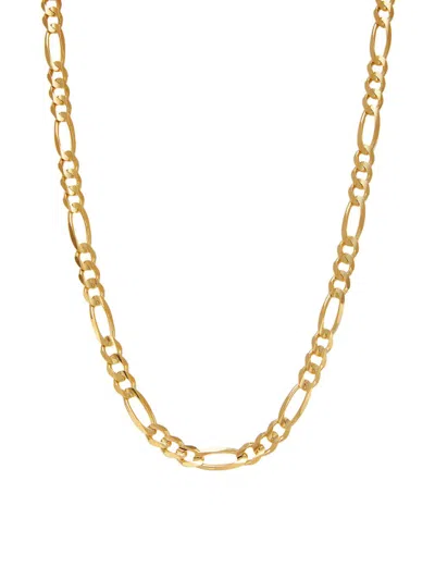 Saks Fifth Avenue Women's Build Your Own Collection 14k Yellow Gold Figaro Chain Necklace In 7.0 Mm
