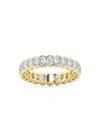 Saks Fifth Avenue Women's Build Your Own Collection 14k Yellow Gold Lab Grown Diamond Channel Eternity Ring In 2 Tcw