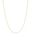 Saks Fifth Avenue Women's Build Your Own Collection 14k Yellow Gold Rope Chain Necklace In 1.3 Mm