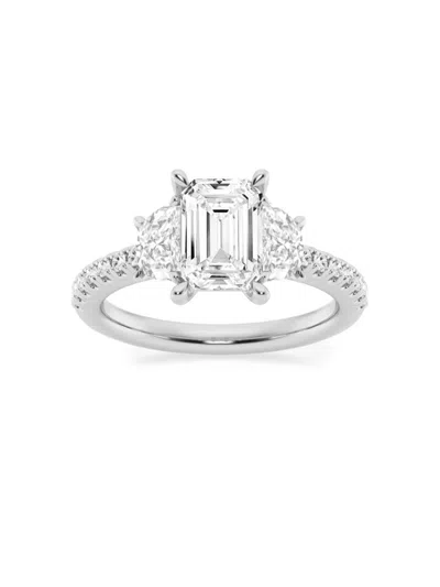 Saks Fifth Avenue Women's Build Your Own Collection Platinum Gold Lab Grown Diamond Engagement Ring In 7 Tcw
