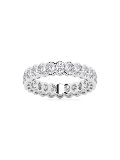 Saks Fifth Avenue Women's Build Your Own Collection Platinum Lab Grown Diamond Channel Eternity Ring In 2 Tcw