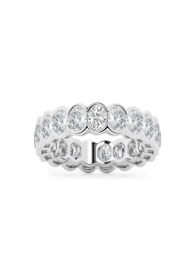 Saks Fifth Avenue Women's Build Your Own Collection Platinum Lab Grown Diamond Channel Eternity Ring In 4 Tcw