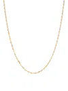 SAKS FIFTH AVENUE WOMEN'S BUILD YOUR OWN COLLECTION TWO TONE SINGAPORE CHAIN NECKLACE