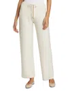 Saks Fifth Avenue Women's Cable-knit Drawstring Sweatpants In White