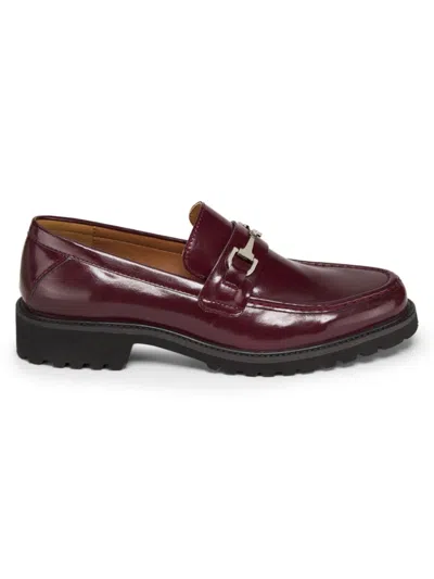 Saks Fifth Avenue Women's Camryn 40mm Bit Loafers In Burgundy