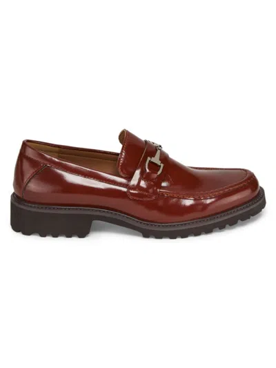 Saks Fifth Avenue Women's Camryn 40mm Bit Loafers In Cognac