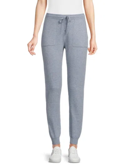 Saks Fifth Avenue Women's Cashmere Drawstring Joggers In Gray