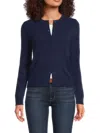 Saks Fifth Avenue Women's Cashmere Open-front Cardigan In Blue
