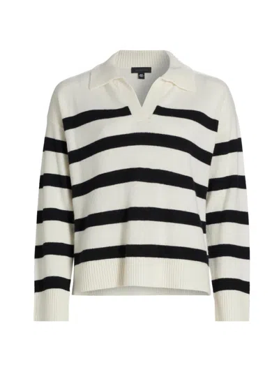 Saks Fifth Avenue Women's Cashmere Striped Sweater In Multi