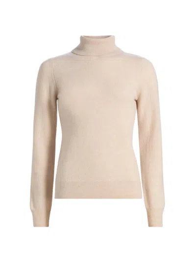 Saks Fifth Avenue Women's Cashmere Turtleneck Sweater In Neutral