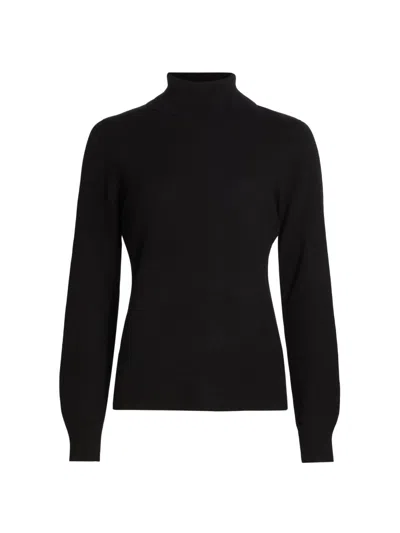 Saks Fifth Avenue Women's Cashmere Turtleneck Sweater In Black