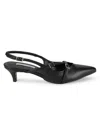 Saks Fifth Avenue Women's Charlotte 51mm Slingback Pumps In Black