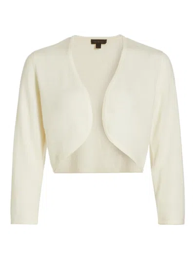 Saks Fifth Avenue Women's Collection Cashmere Cropped Open Bolero Cardigan In Neutral