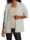 SAKS FIFTH AVENUE WOMEN'S COLLECTION SEQUIN STRIPED CARDIGAN