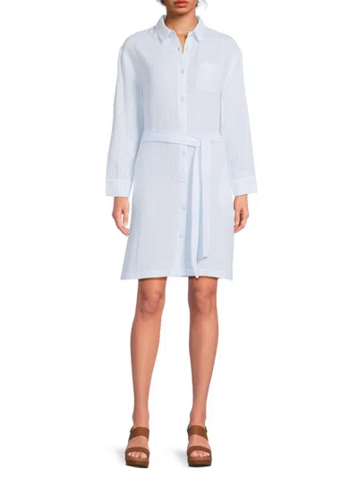 Saks Fifth Avenue Women's Cotton Mini Shirtdress