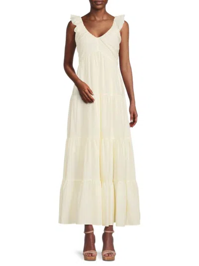 Saks Fifth Avenue Women's Cotton Tiered Midi-dress