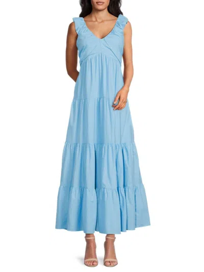 Saks Fifth Avenue Women's Cotton Tiered Midi-dress