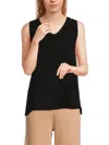 Saks Fifth Avenue Women's Crinkle Tank Top In Black