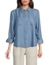Saks Fifth Avenue Women's Denim Shirt