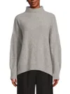 Saks Fifth Avenue Women's Drop Shoulder 100% Cashmere Sweater In Gray