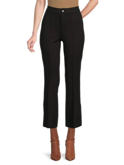 Saks Fifth Avenue Women's Flora Flare Leg Pull On Pants In Black