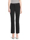 Saks Fifth Avenue Women's Flora Flare Leg Pull On Pants In Dark Grey