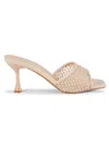 Saks Fifth Avenue Women's Gianna 76mm Mesh Sandals