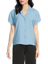 Saks Fifth Avenue Women's Hammered Satin Camp Shirt