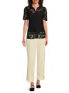 Saks Fifth Avenue Women's Lace Shirt